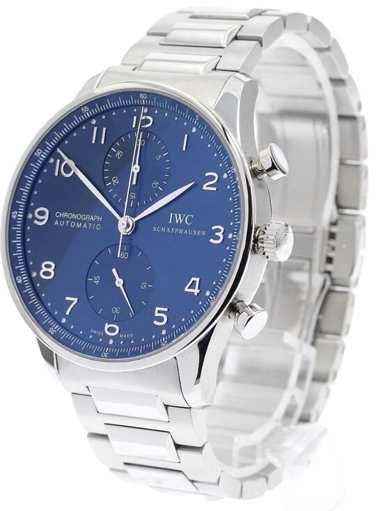 IWC SCHAFFHAUSEN Portugese IW371491 blue Dial Automatic Men\'s Watch_907276 main image 4